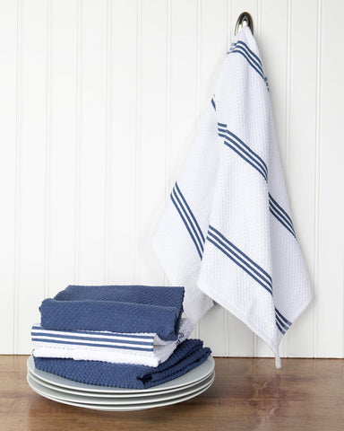 Sticky Toffee towels machine washable and dryer safe for easy care