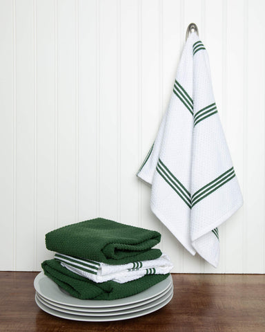 Sticky Toffee popcorn terry absorbent towel close-up showing plush texture for quick drying