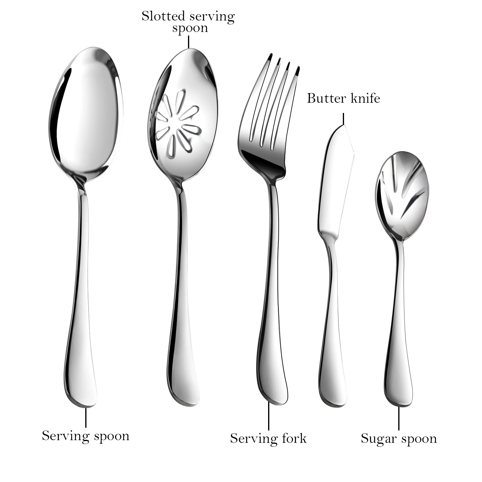 Stilloye salad forks ideal for generous portions and tidy plating.