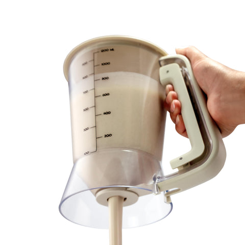 STIRLEX cap drip-tray detail highlights easy cleanup after every bake