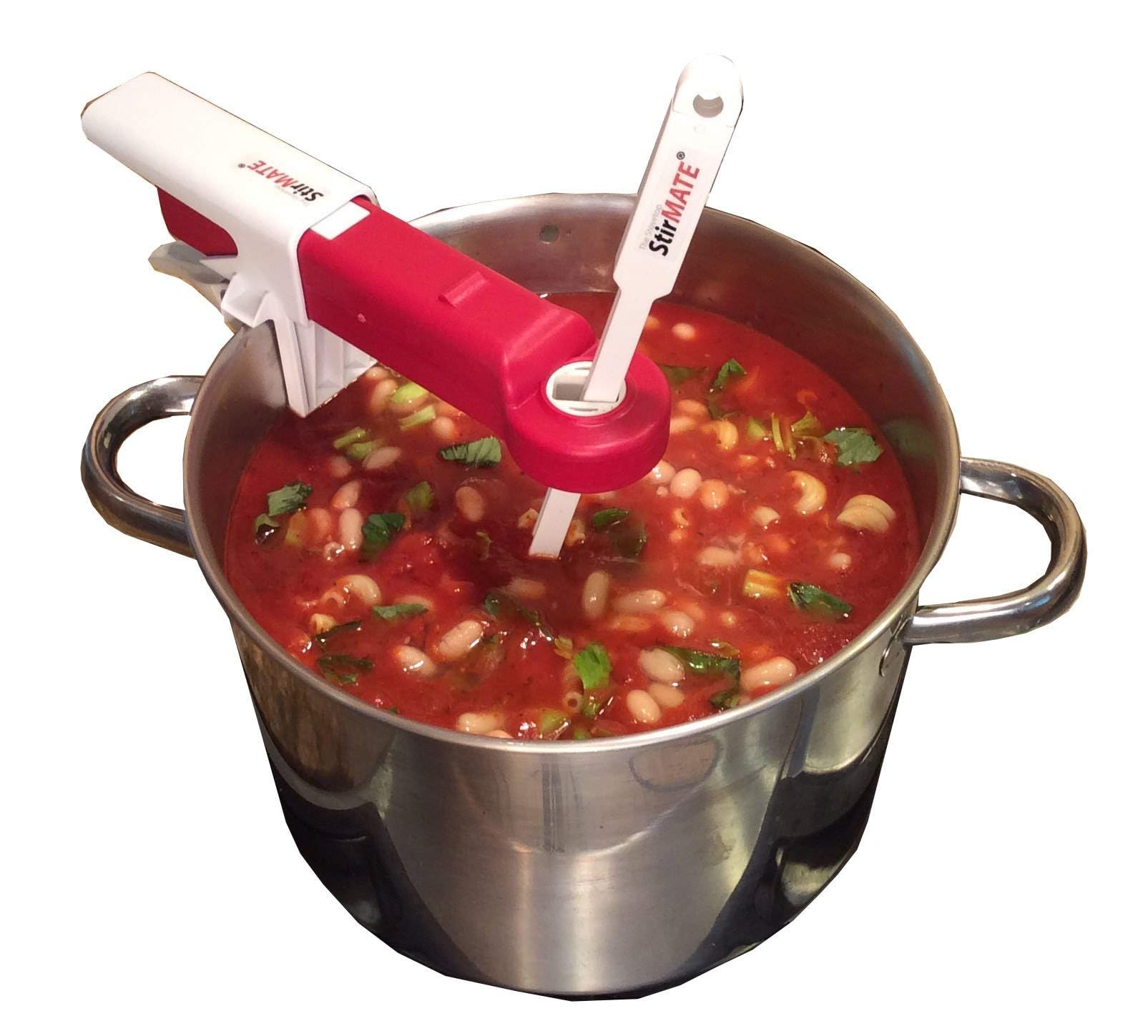 StirMATE Gen3 automatic stirrer on counter for effortless stirring