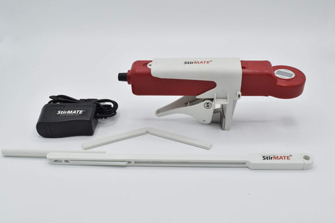 StirMATE Gen3 self-adjusting stirrer fitting multiple pot sizes