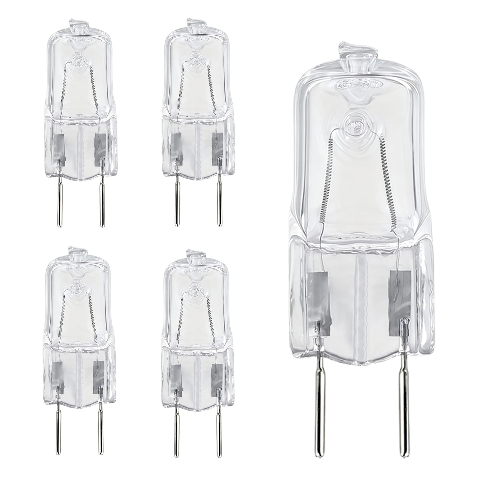 Stitokg 5-pack WB02X35488 halogen bulbs deliver bright, steady light for clear food visibility.