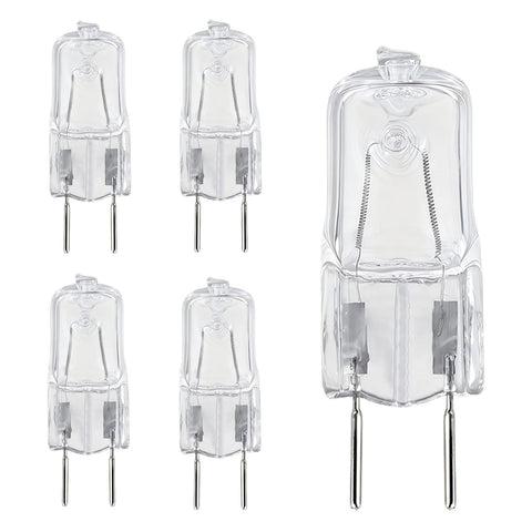 Stitokg 5-pack WB02X35488 halogen bulbs deliver bright, steady light for clear food visibility.