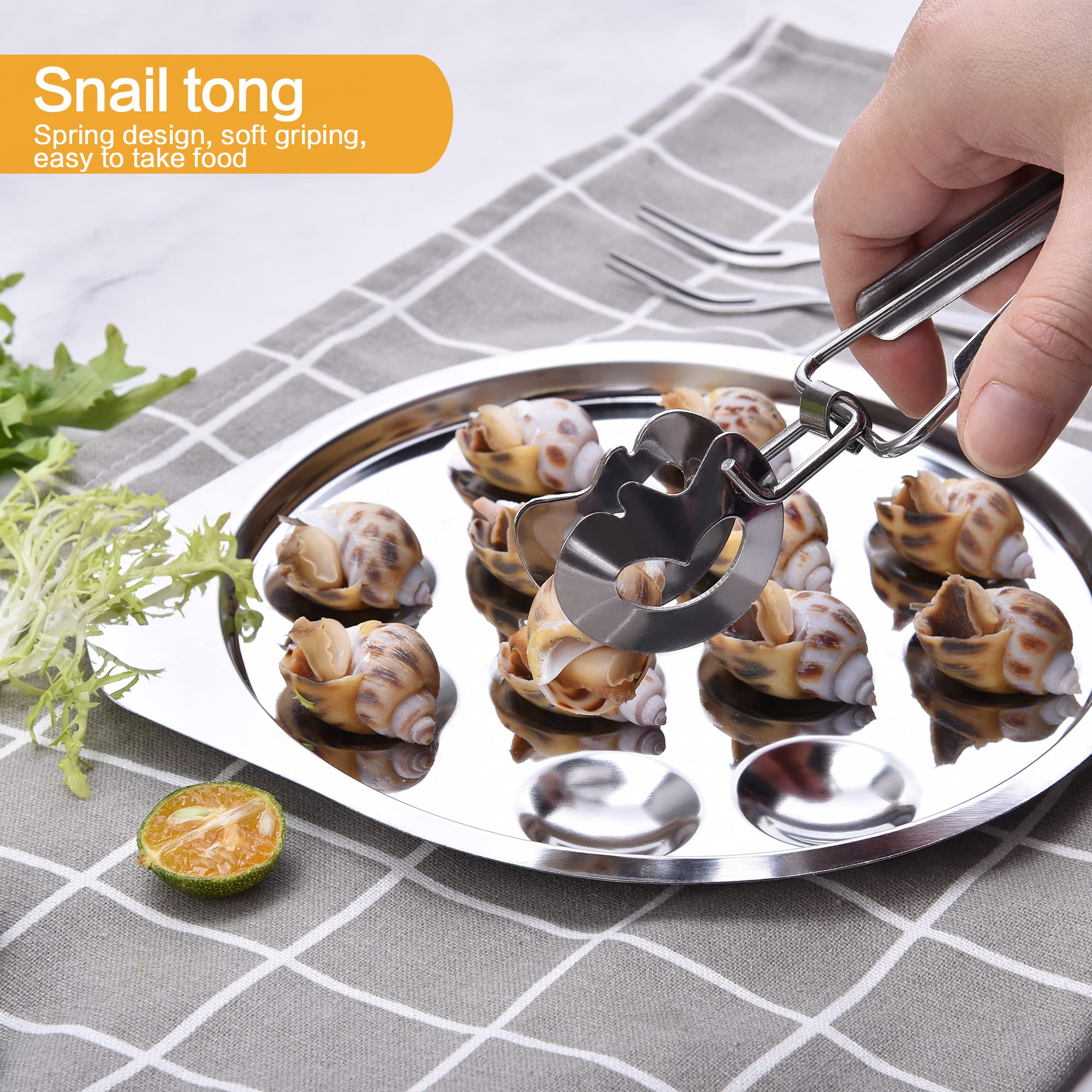 StnKitchExplor 5-inch diameter serving platter for home or restaurant use