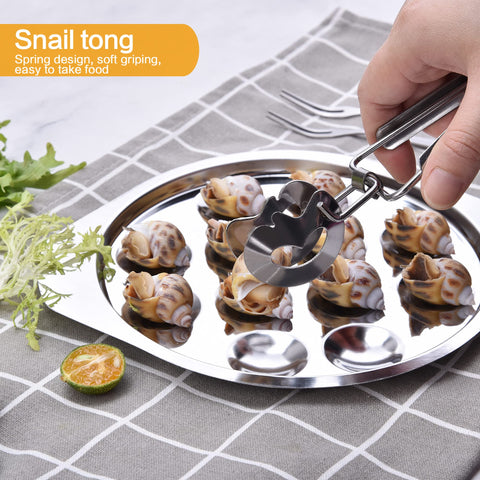 StnKitchExplor 5-inch diameter serving platter for home or restaurant use