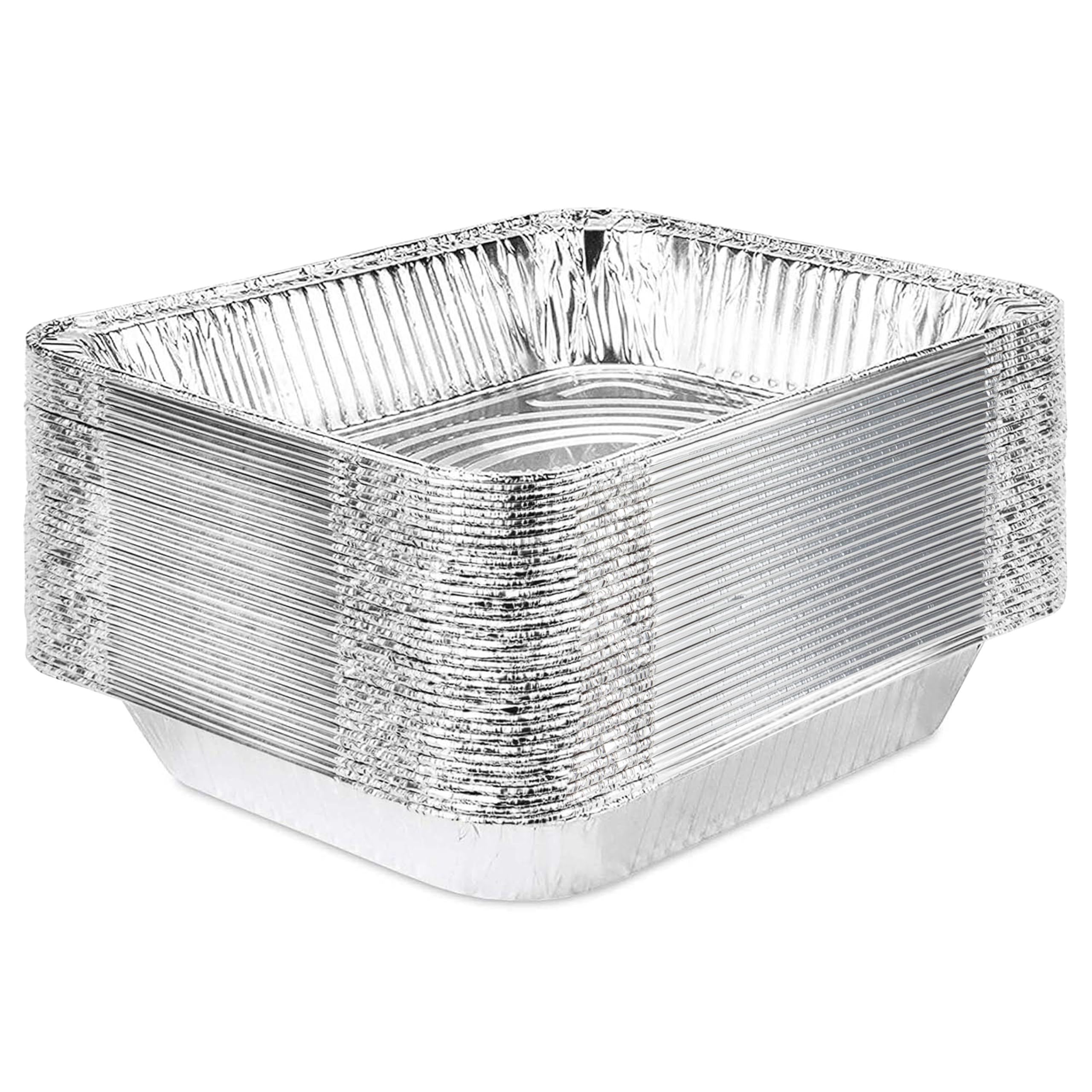 Stock Your Home 9x13 pans stacked for easy catering and storage convenience.