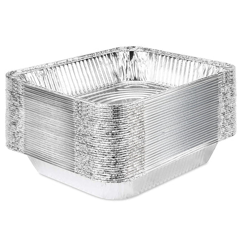 Stock Your Home 9x13 pans stacked for easy catering and storage convenience.