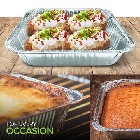 Stock Your Home 9x9 pans toaster oven view for compact cooking