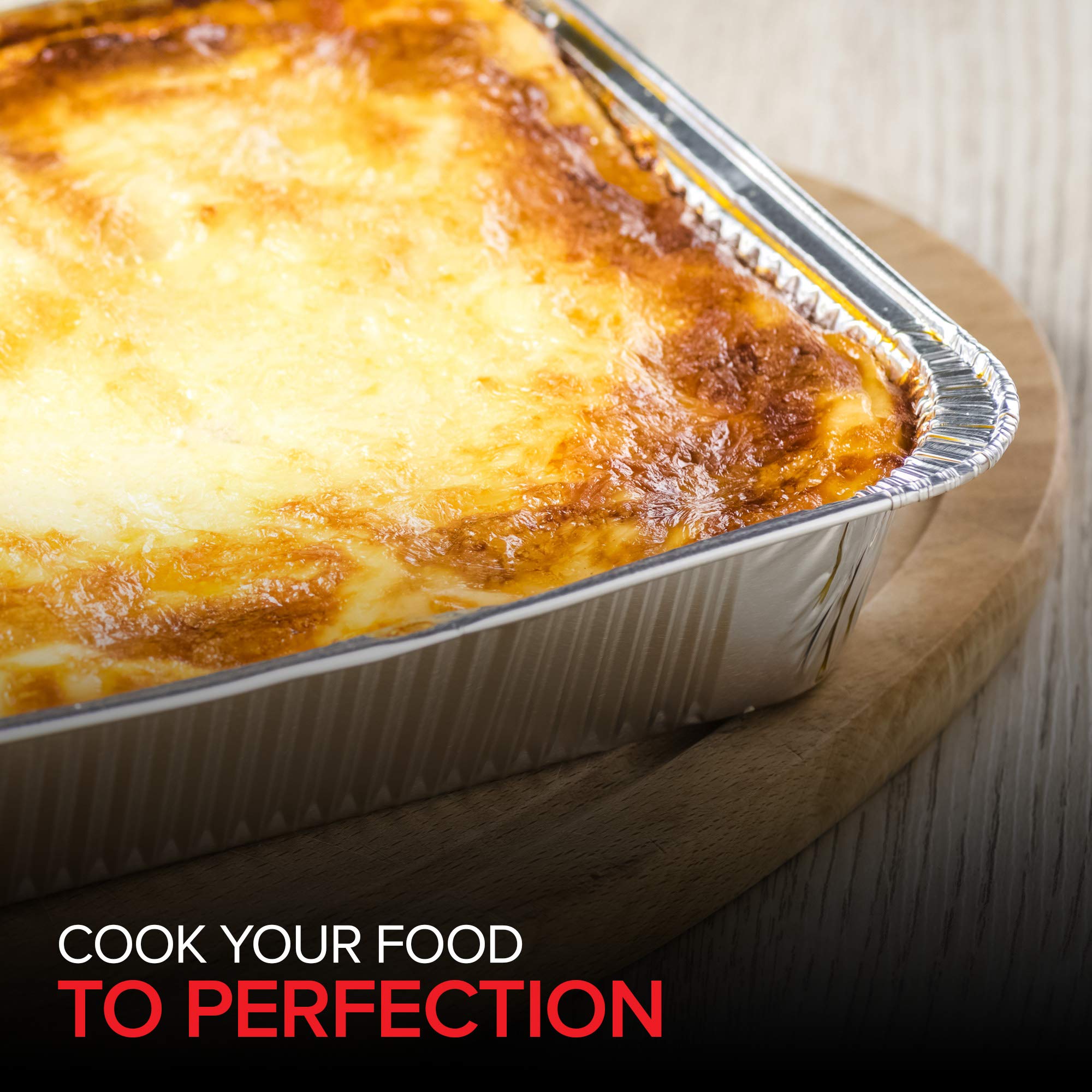 Stock Your Home eco-friendly recyclable pans support easy cleanup after gatherings