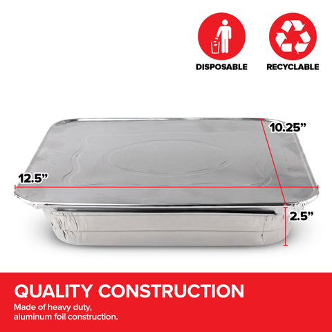 Stock Your Home 9x13 pans go from freezer to oven with ease.
