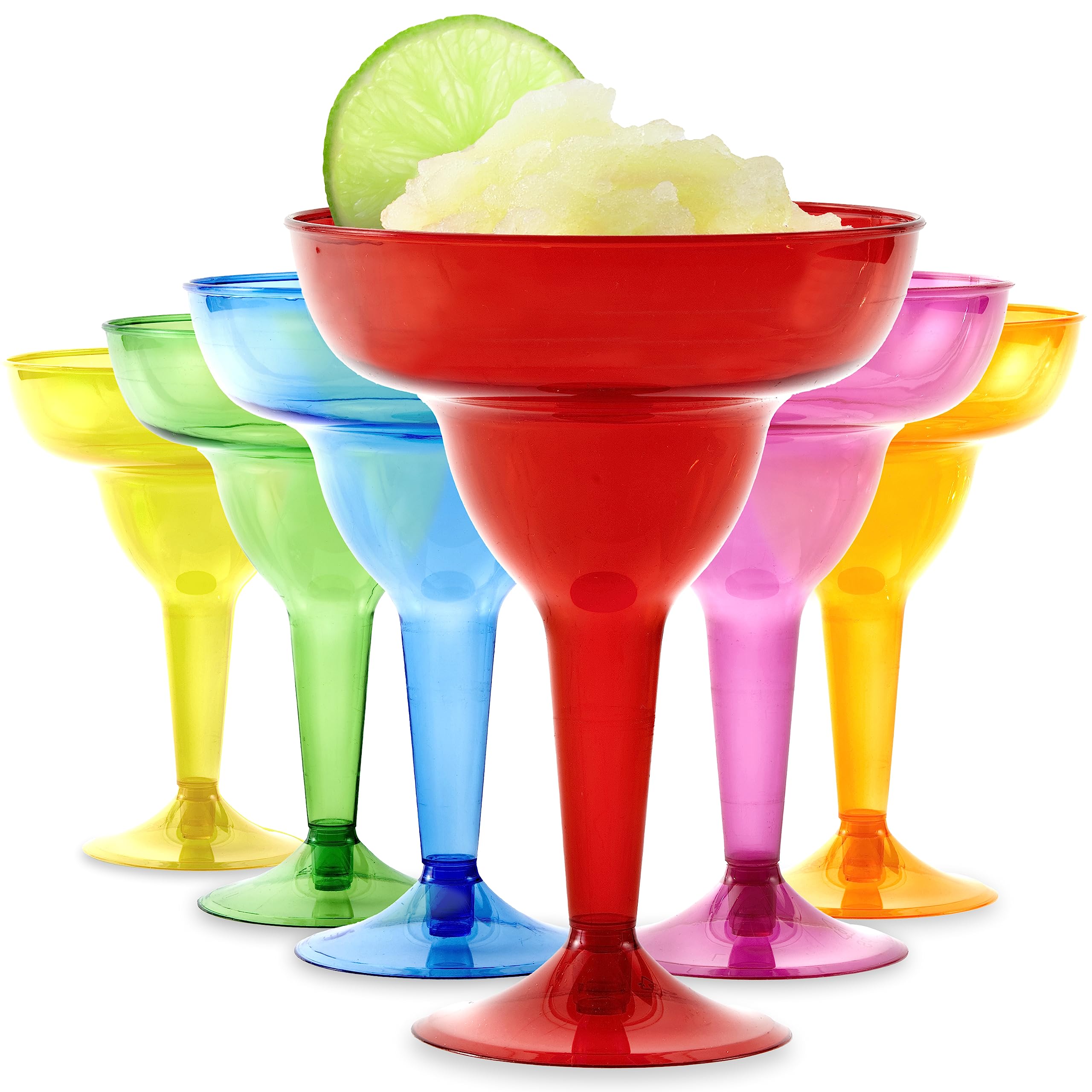 Stock Your Home red 12oz margarita glass for festive cocktails