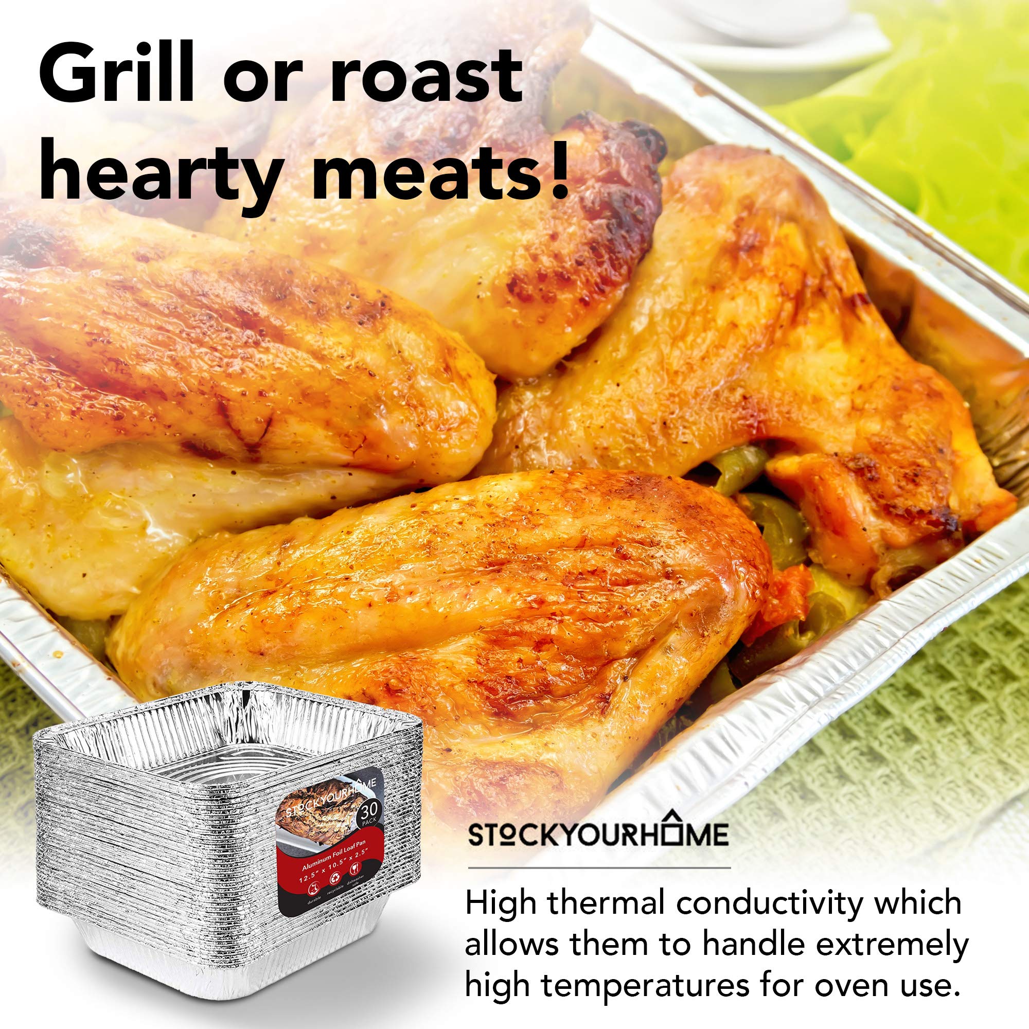 Stock Your Home no-lids-included design for quick cooking and easy serving.