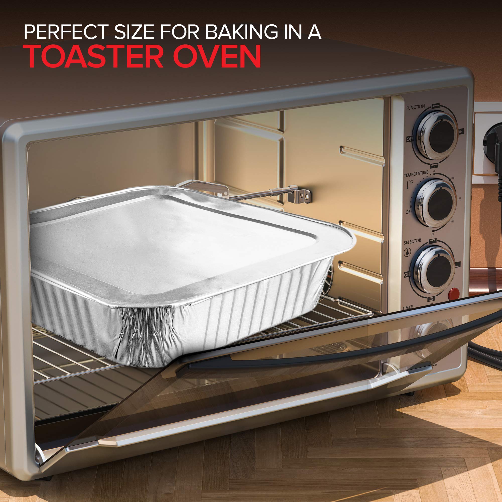 Stock Your Home pans ideal for oven baking cakes and brownies with even heat