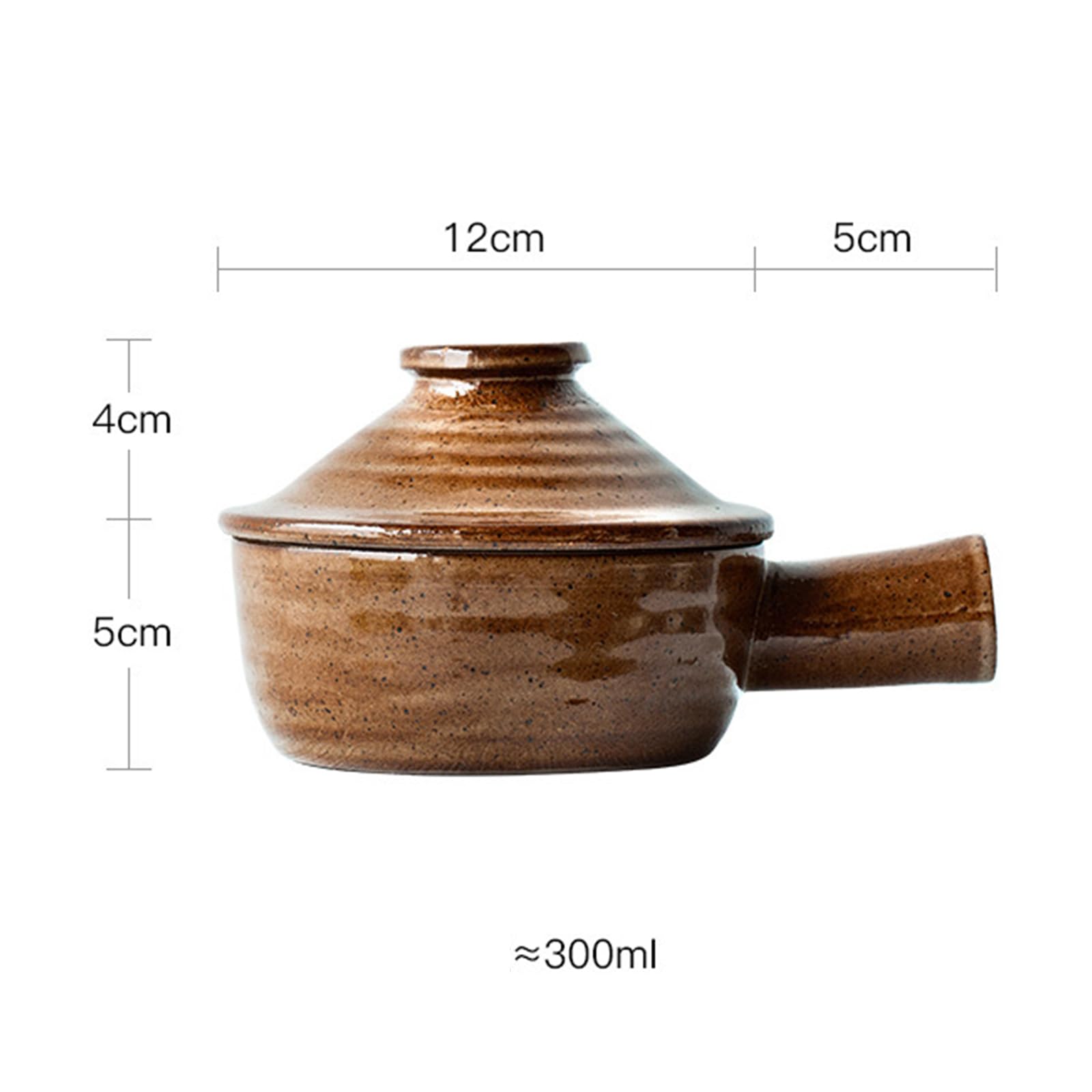 Stoneware Wave Microwave Cooker steam chimney releasing gentle steam.
