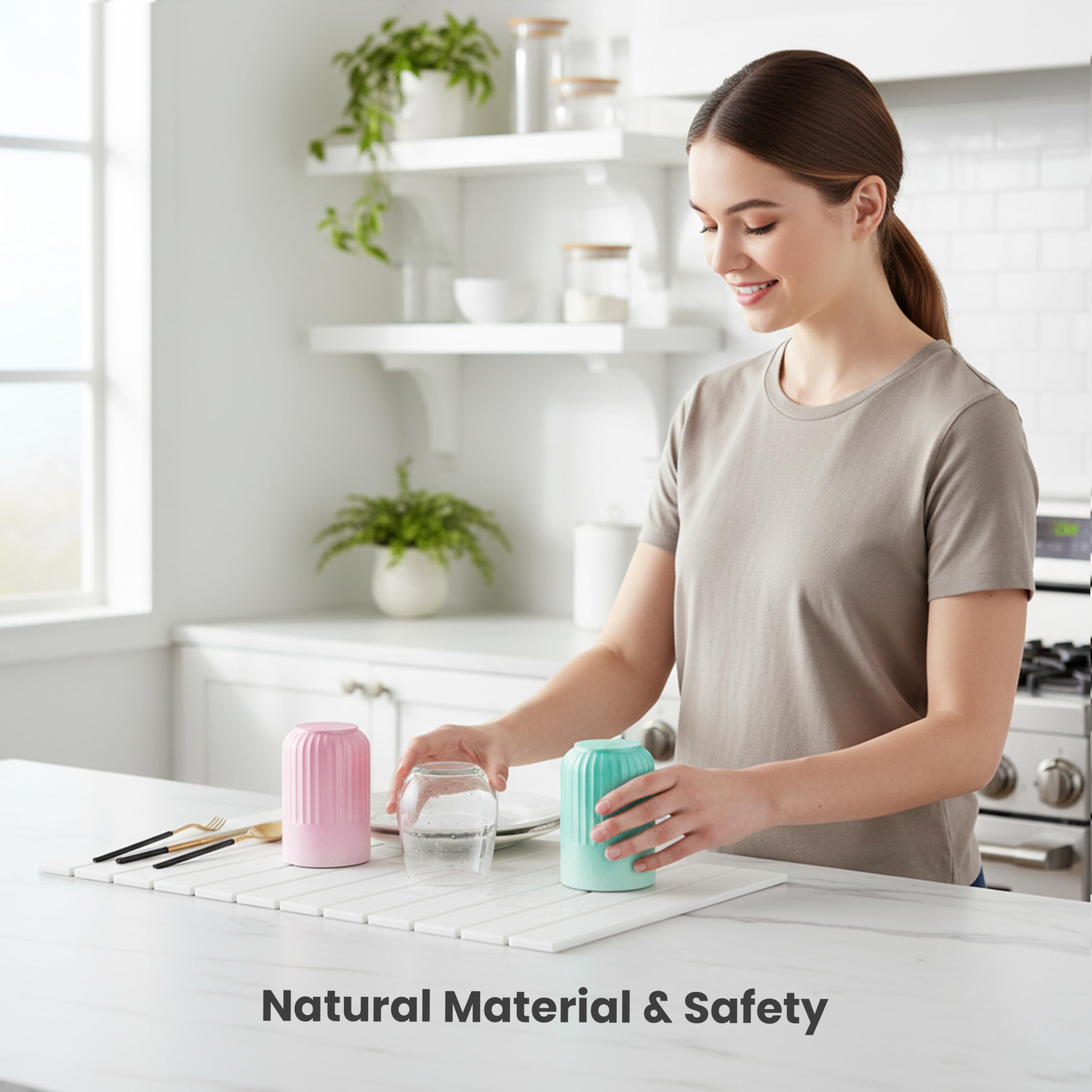 STONITE easy-clean surface simplifies maintenance after dishwashing.