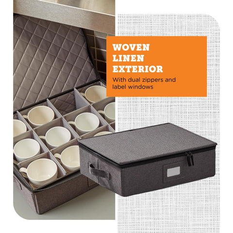 StorageLAB compartments keep items separated, reducing risk of chips and scratches.