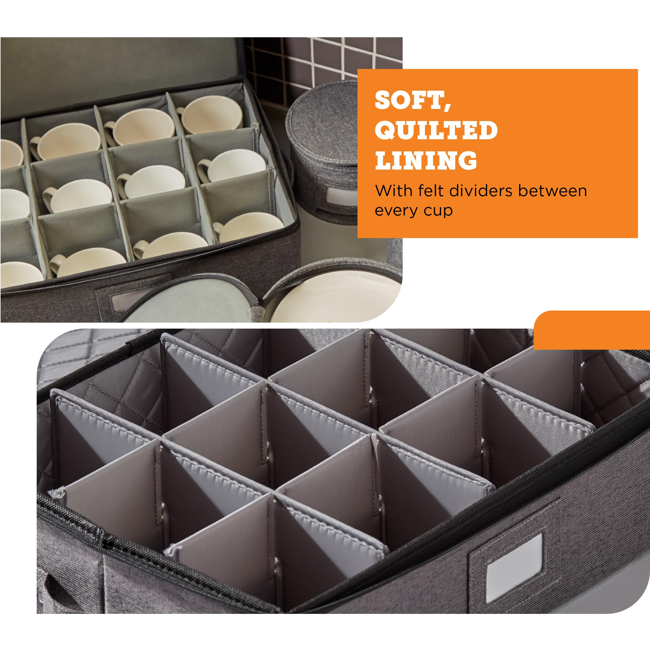 StorageLAB 13 by 17 by 5 inch case with roomy 4x4 compartments.