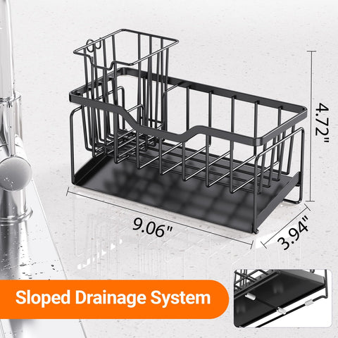 Storageright removable brush rack offers flexible organization for tall tools.