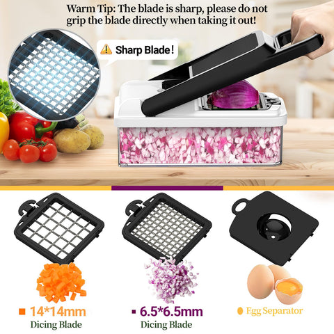 StoreHappily large-capacity container with drainage holes for easy washing.
