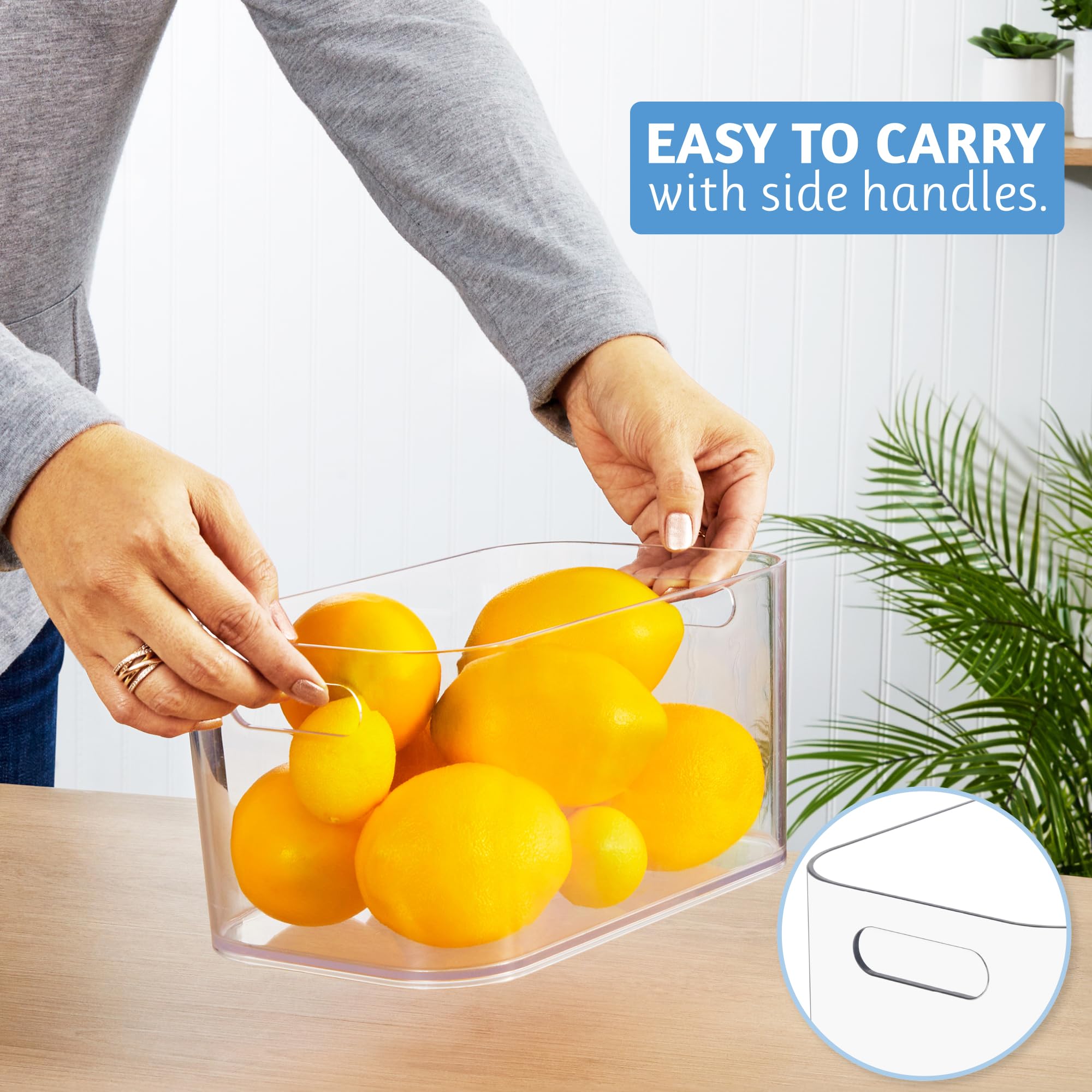 STORi Bliss kitchen organization bin stores utensils and small tools neatly.