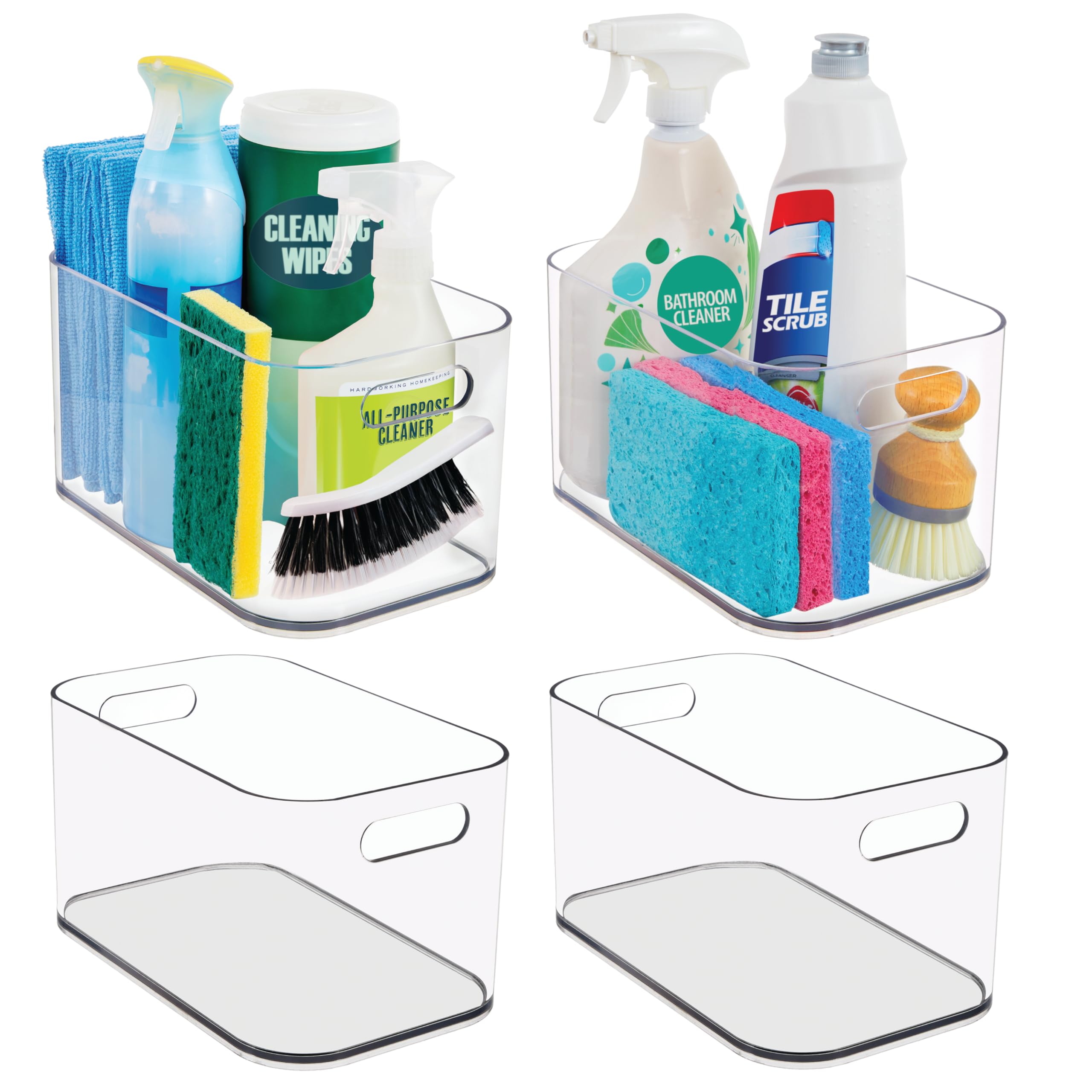 STORi Bliss pantry bin front view shows easy-access design and clear visibility.