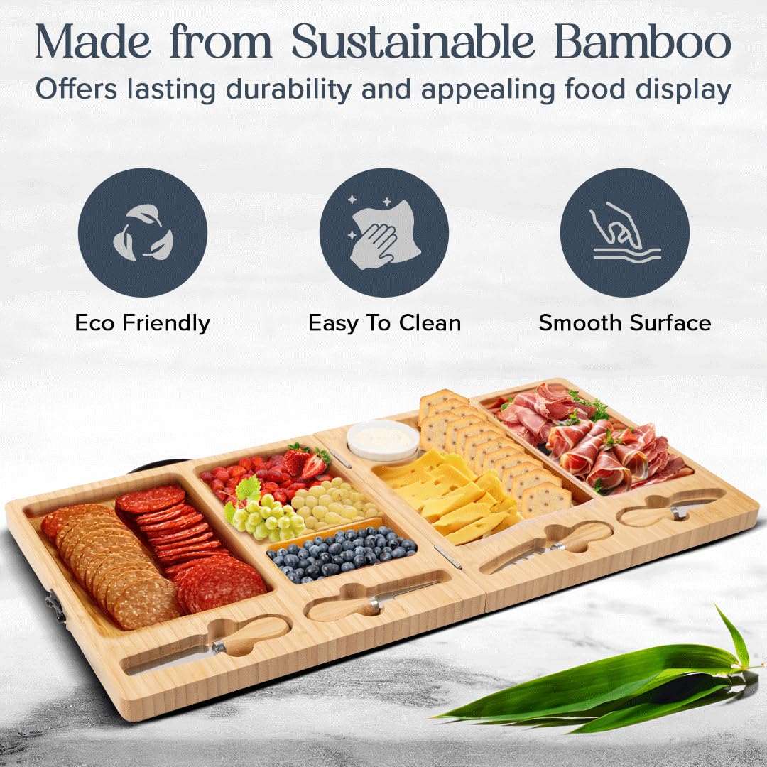 Storybook Living magnetic knife set included for precise prep and quick access.
