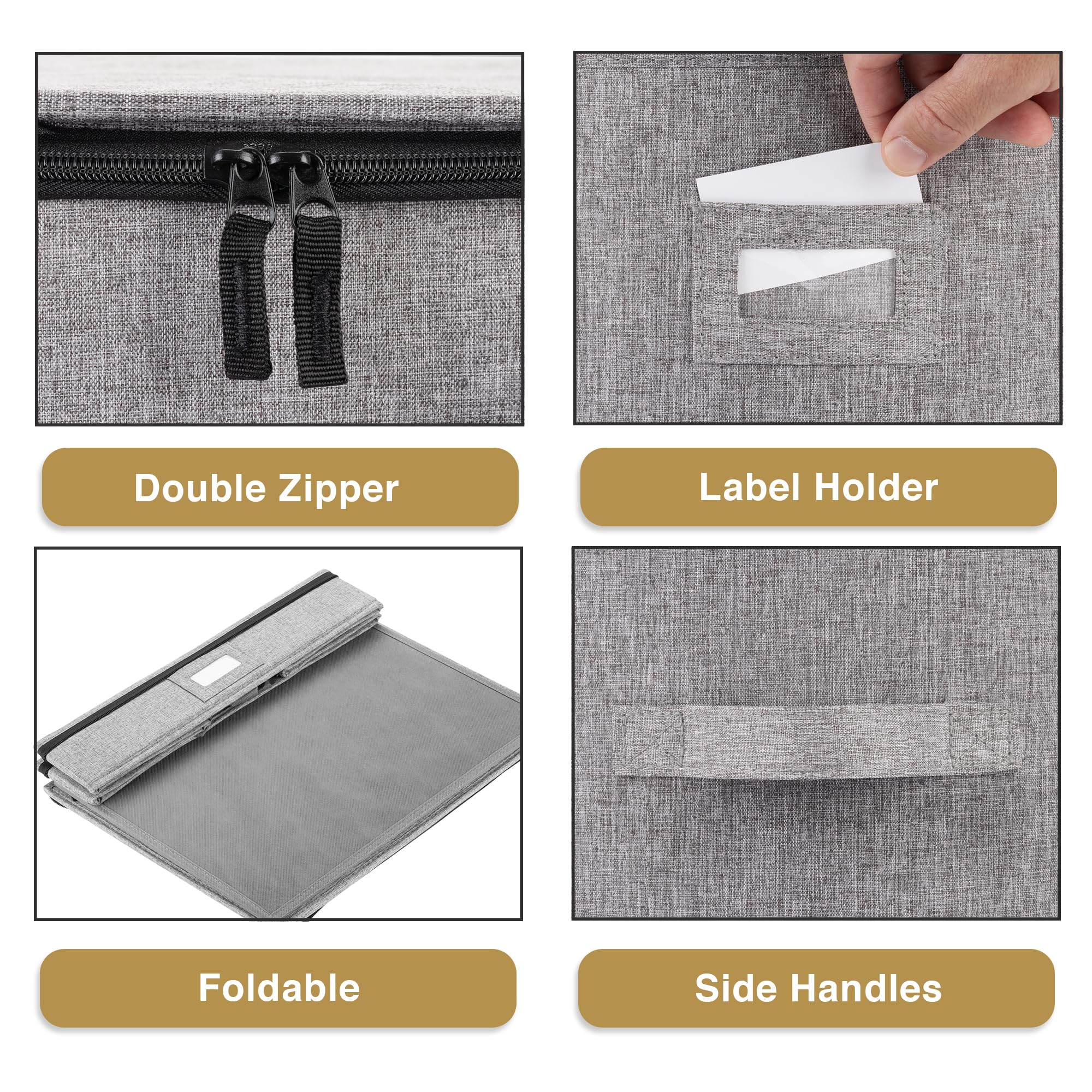 STOZU flatware storage box open compartments for quick meal prep.