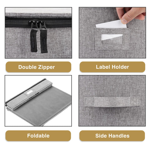 STOZU flatware storage box open compartments for quick meal prep.