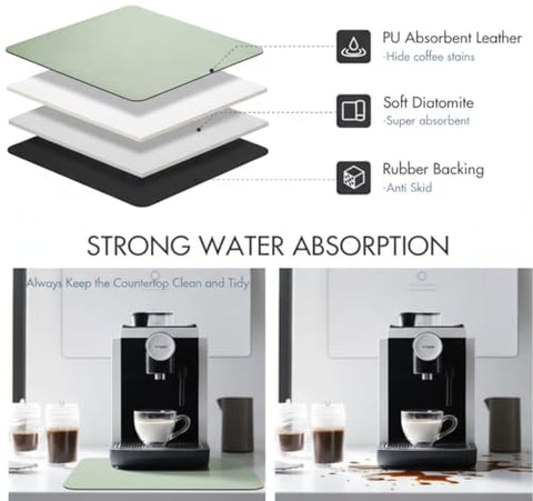 Strabella mat anti-slip coating keeps it steady during drying