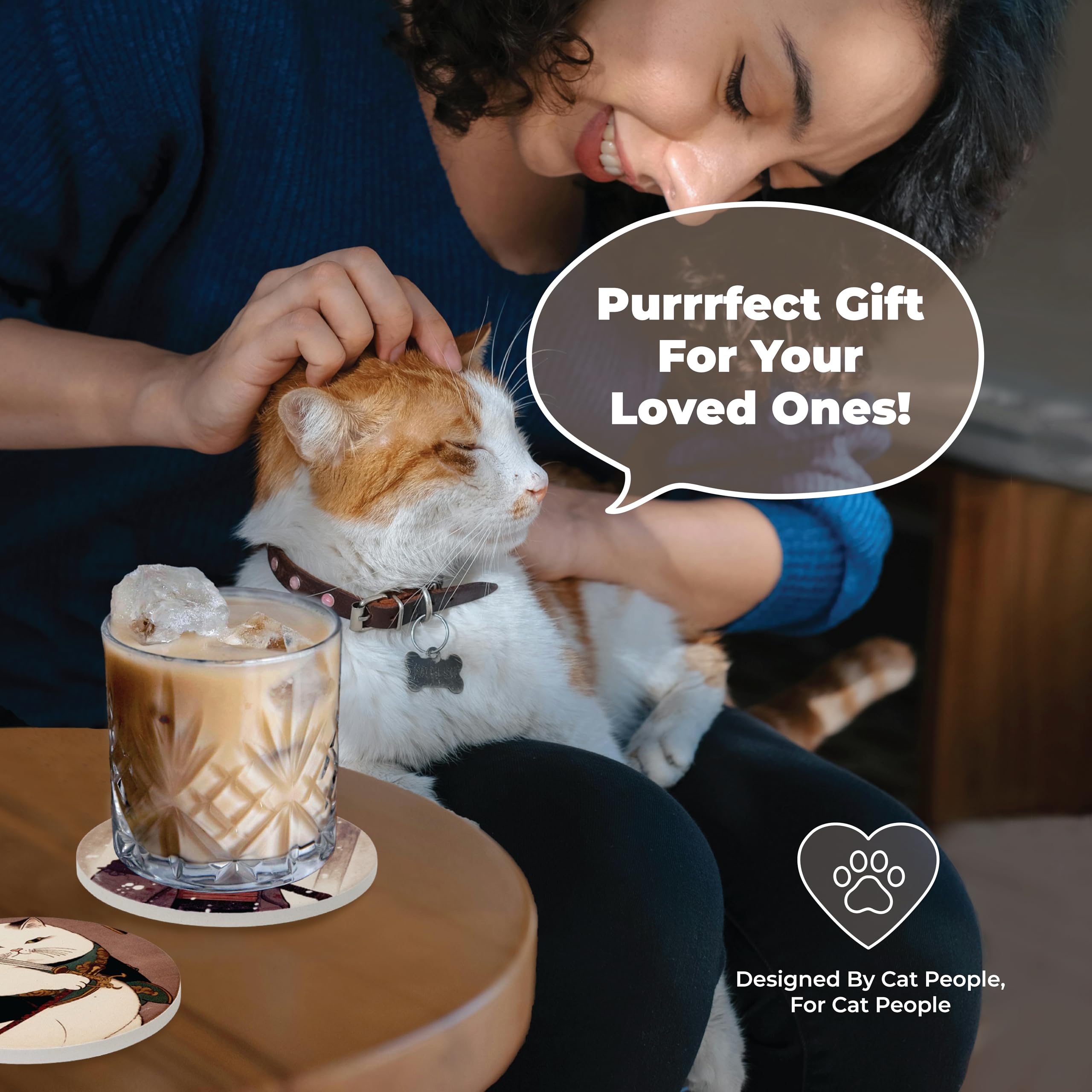 Straight Coastin Gift for Cat Lovers brings playful vibes to homes.
