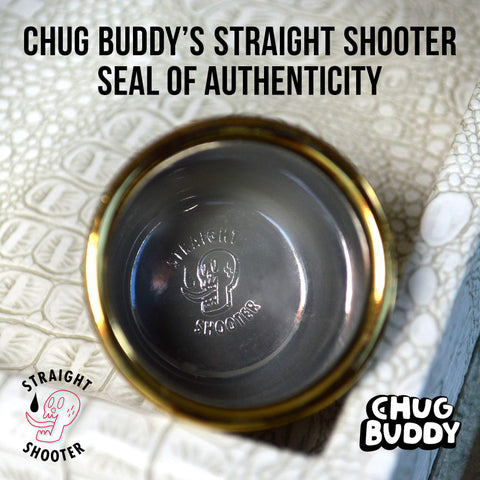 Straight Shooter groomsmen gift idea for birthdays and celebrations.