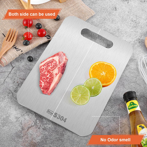 Stron-Dura cutting board used as a stylish serving tray