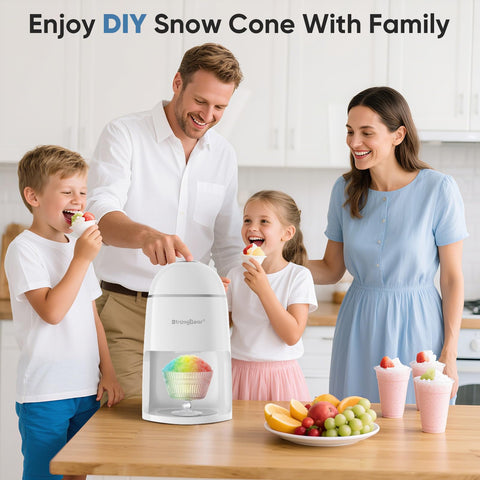 StrongBear durable ice shaver promises long-lasting performance for summer gatherings.