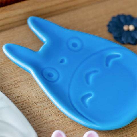 Totoro small porcelain dish for condiments or snacks, made in Japan.