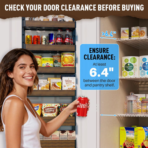 STURDIFLOW over-the-door unit preserves door clearance in any room