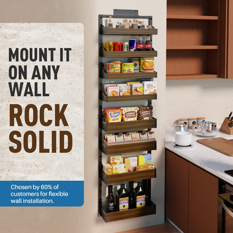 STURDIFLOW heavy-duty steel supports oils and jars without bending