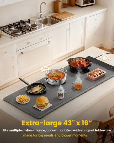 Sturdon easy-clean, splash-proof surface wipes clean quickly
