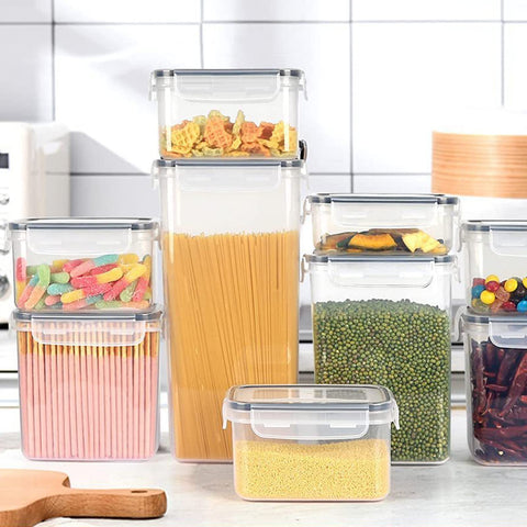 Stusgo stackable design frees up cabinet space.