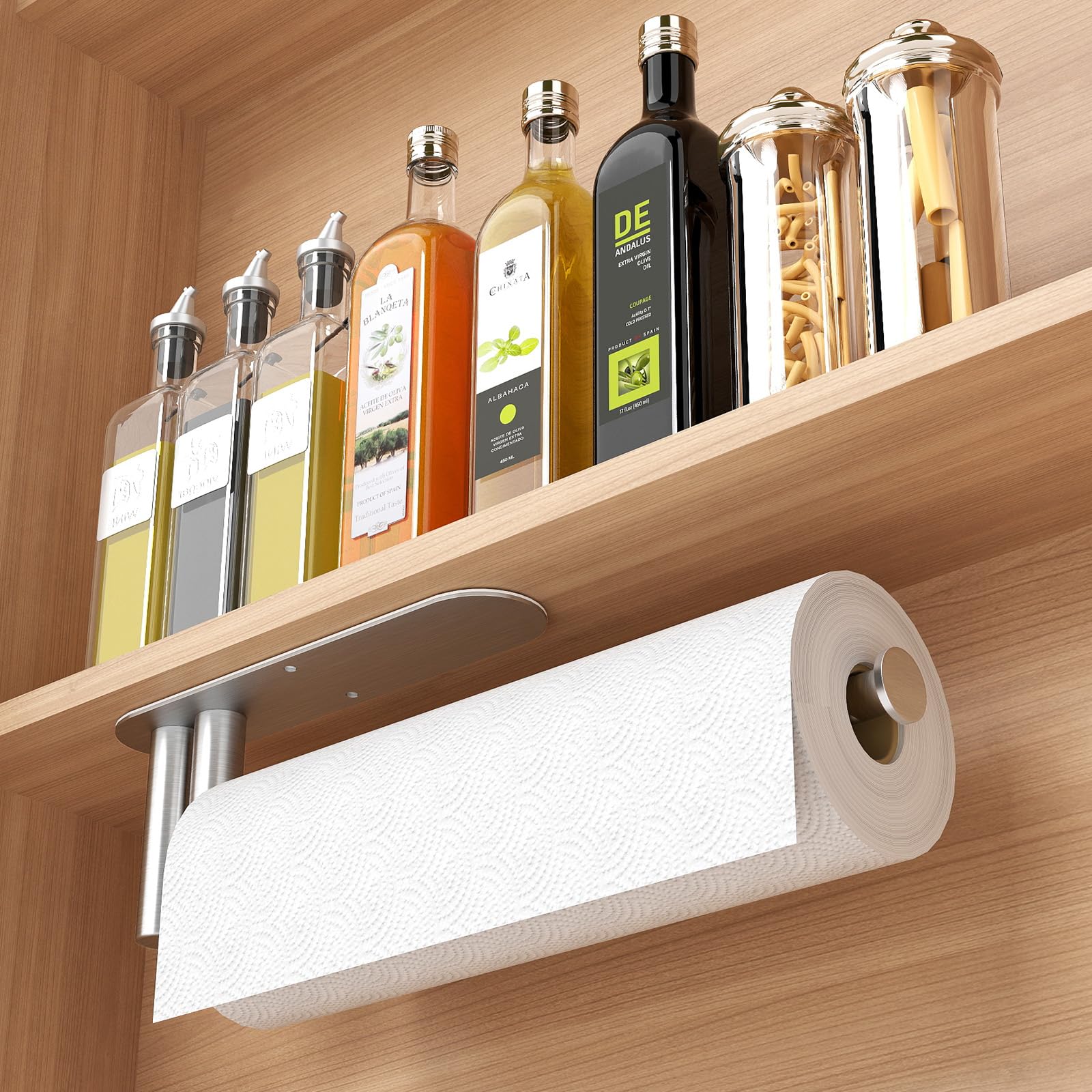 STWWO versatile organizer suits kitchen, bathroom, and RV needs.