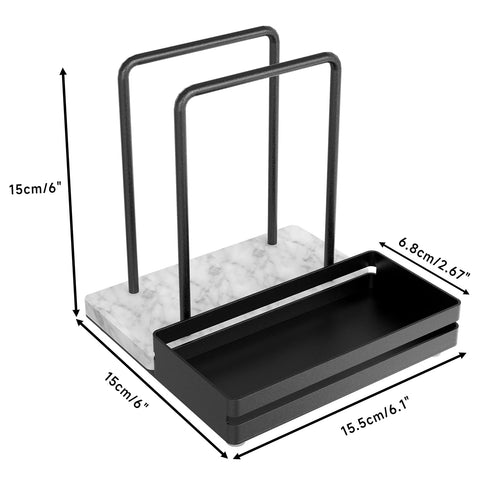STWWO easy-assembly design with protective feet safeguards tabletops.
