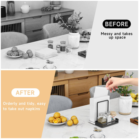 STWWO marble-look design complements modern kitchens and dining rooms.