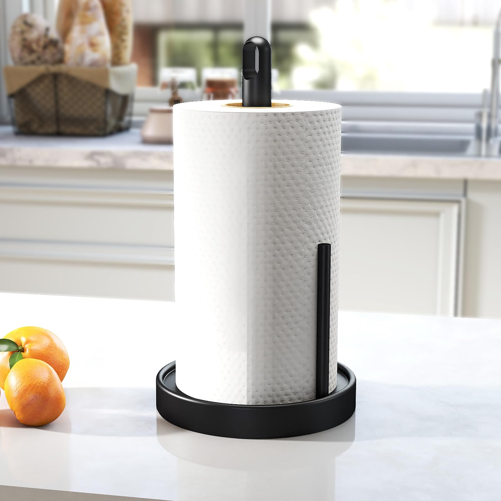 Compact 14.5 inch height fits on small counters and vanities