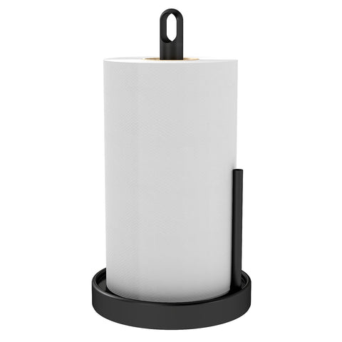 Supports standard and large rolls for versatile towel use