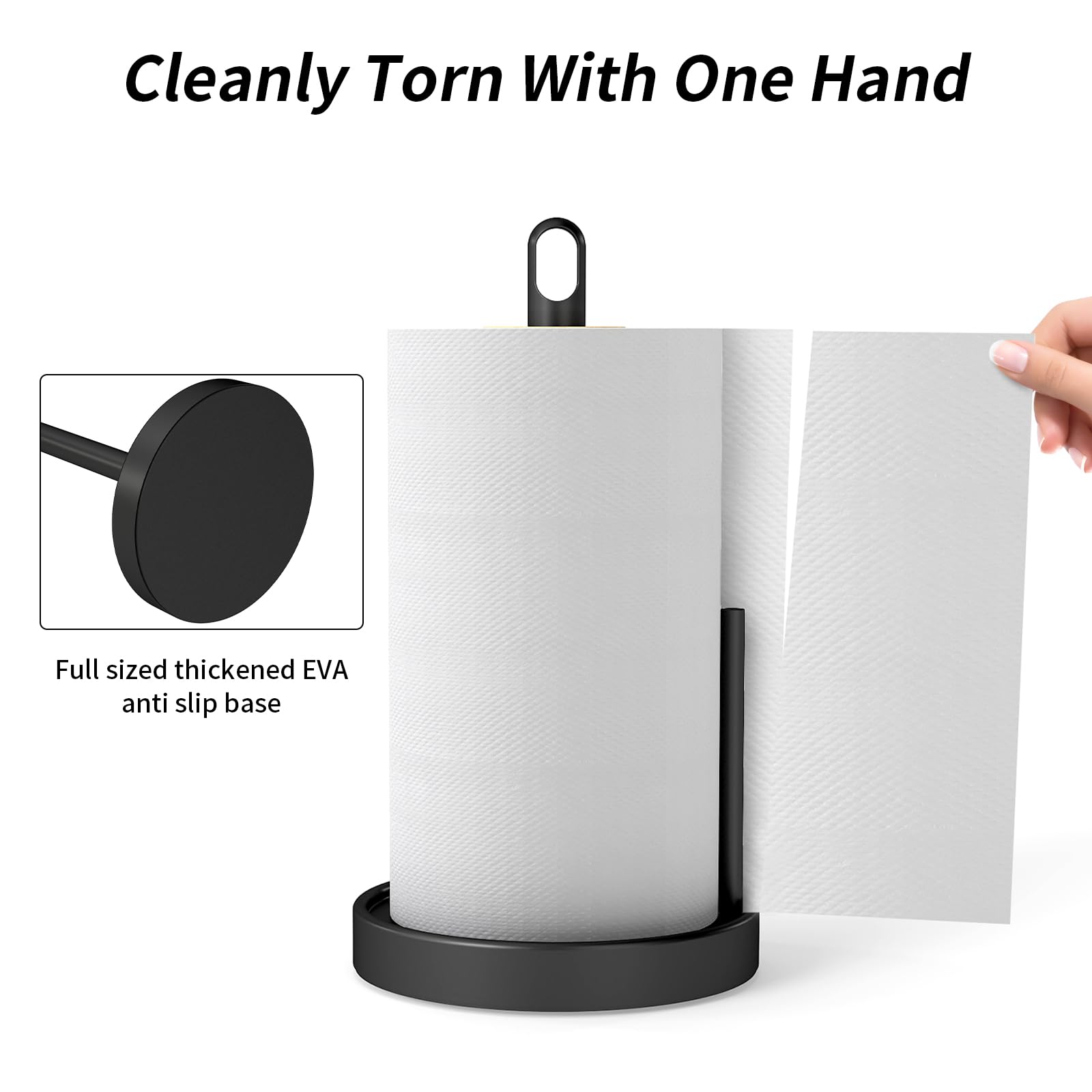 Top ring acts as a built in handle for easy transport of the STWWO holder