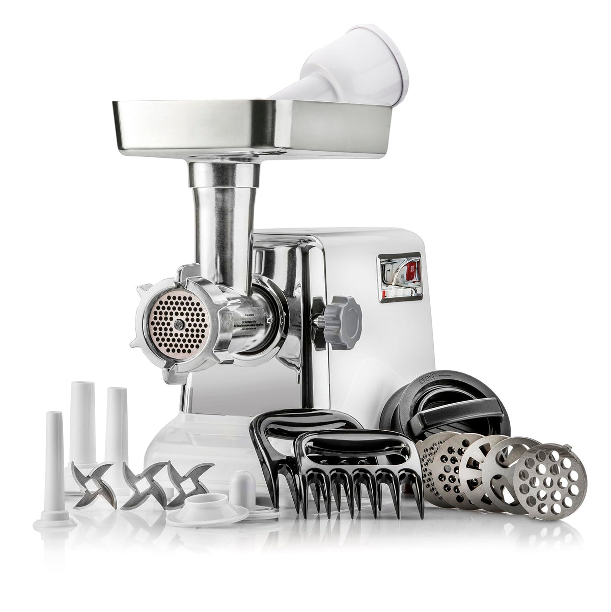STX Turboforce 3000 hopper with large capacity for bulk prep