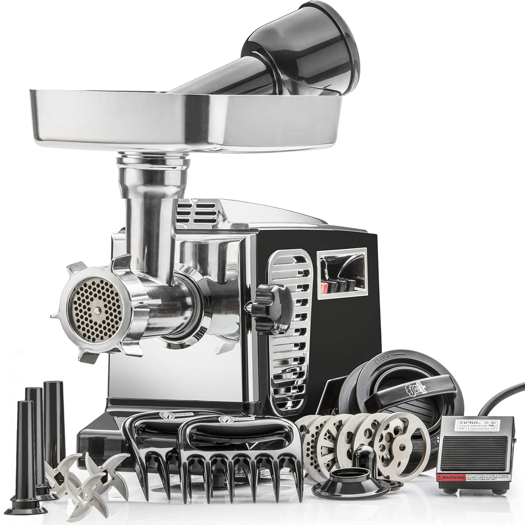 The STX Turboforce II 4000 grinder head enables durable home meat processing.
