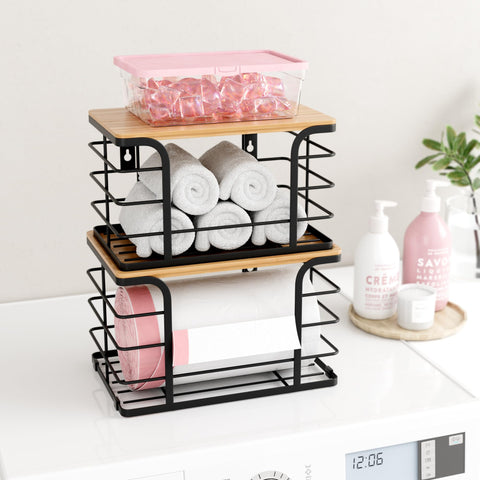 Large size holds 13-gallon bag rolls, perfect for busy kitchens