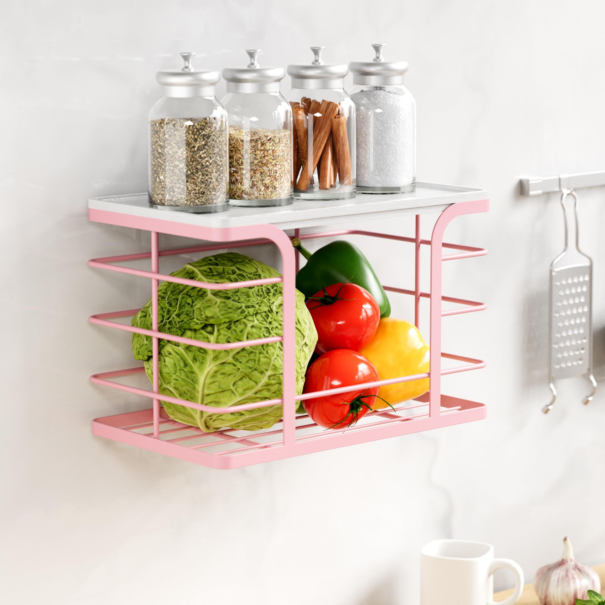 Stylstoreazy stainless steel basket shows durable, rustproof storage solution