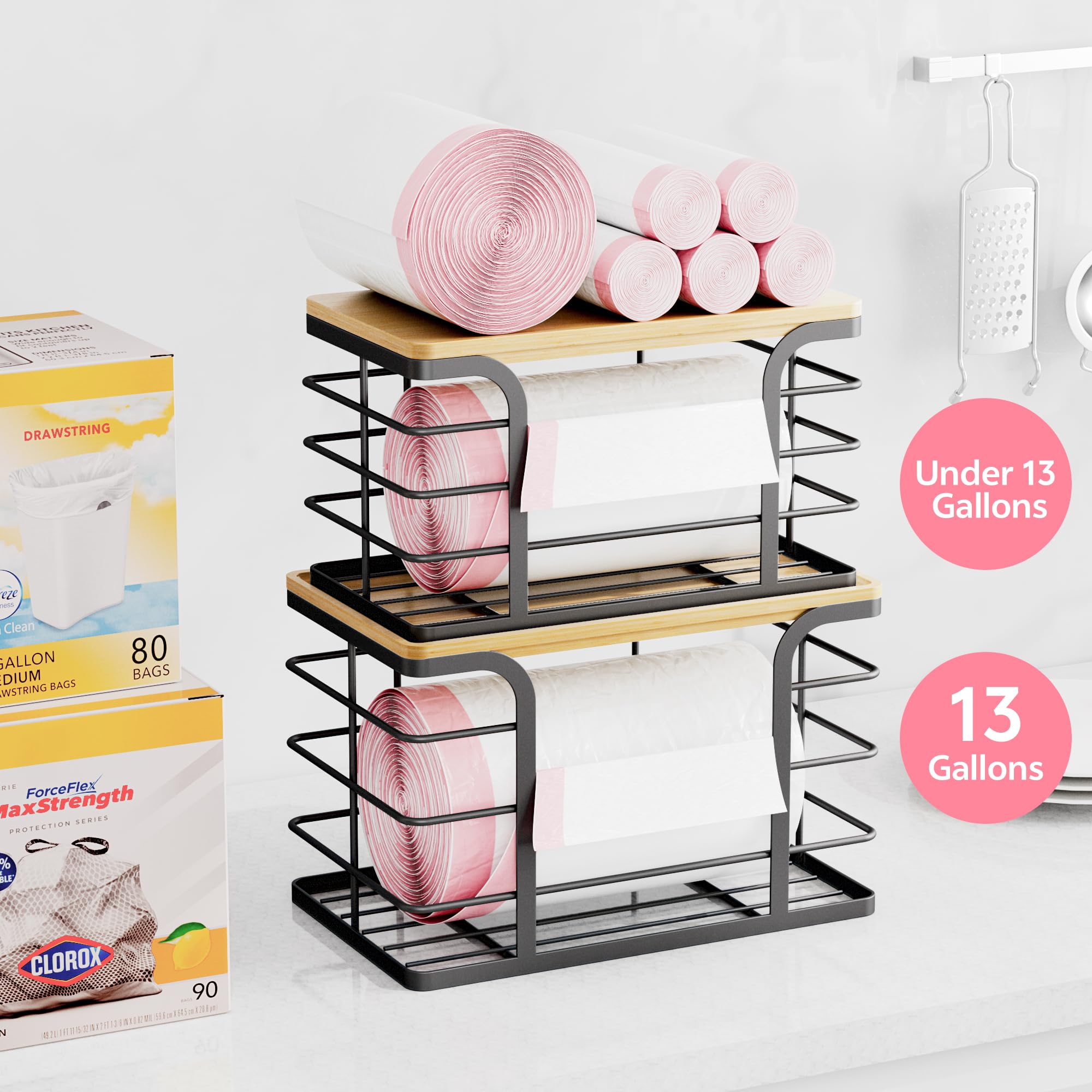 Stylstoreazy stainless-steel basket resists rust for long-lasting kitchen use.